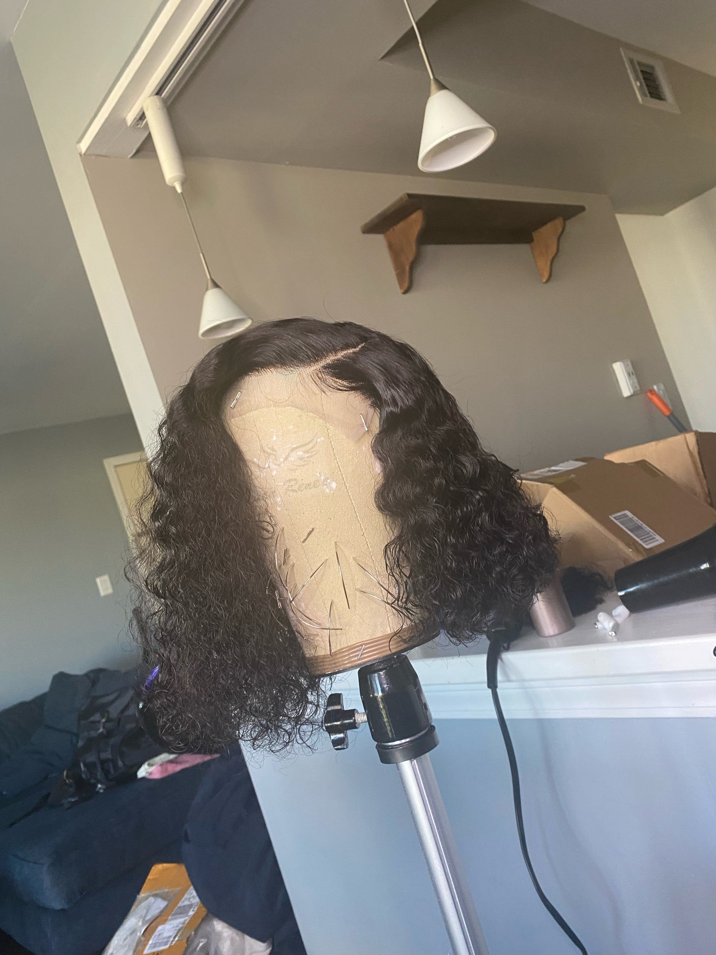 Deep Wave Asymmetrical Bob