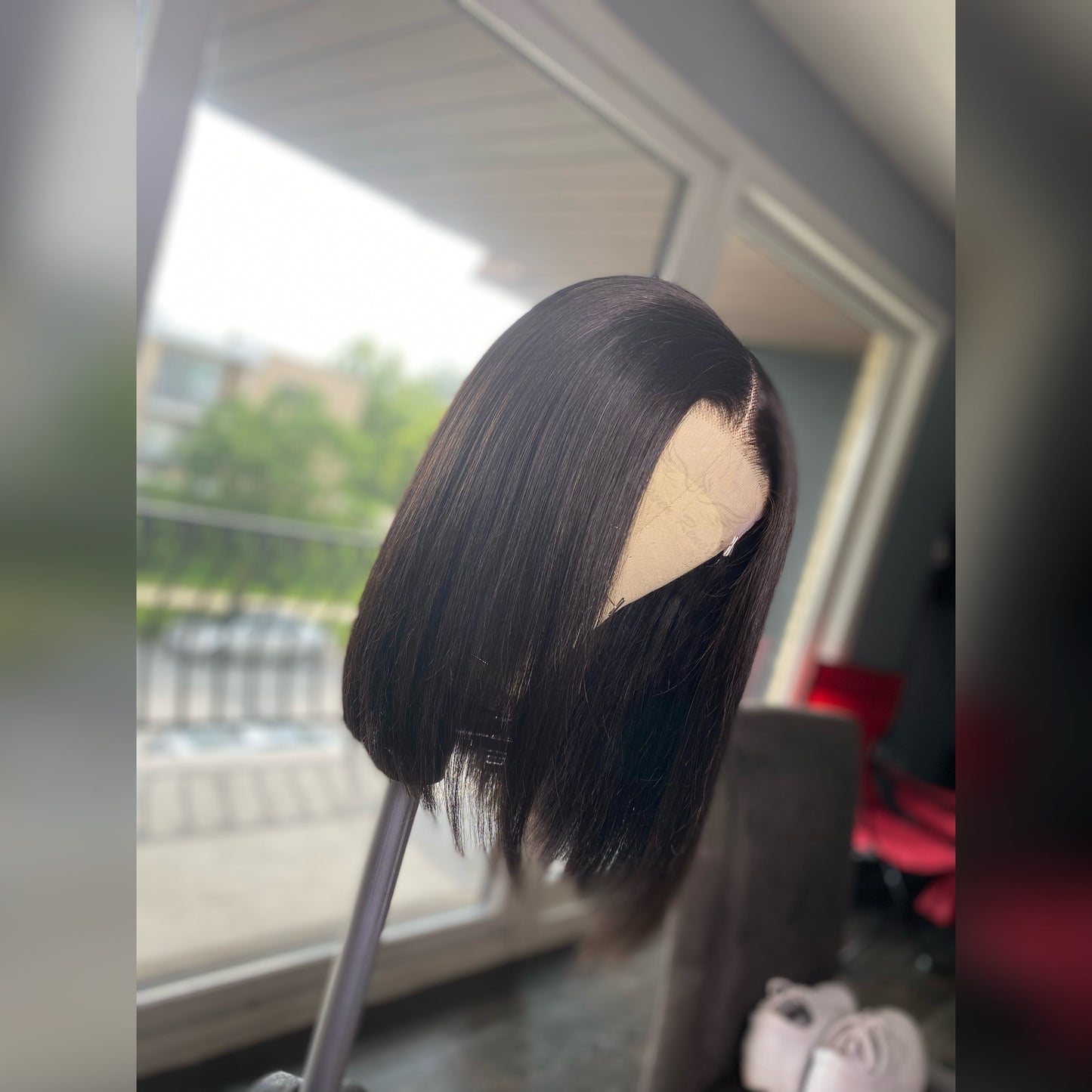 Long Blunt Cut Bob