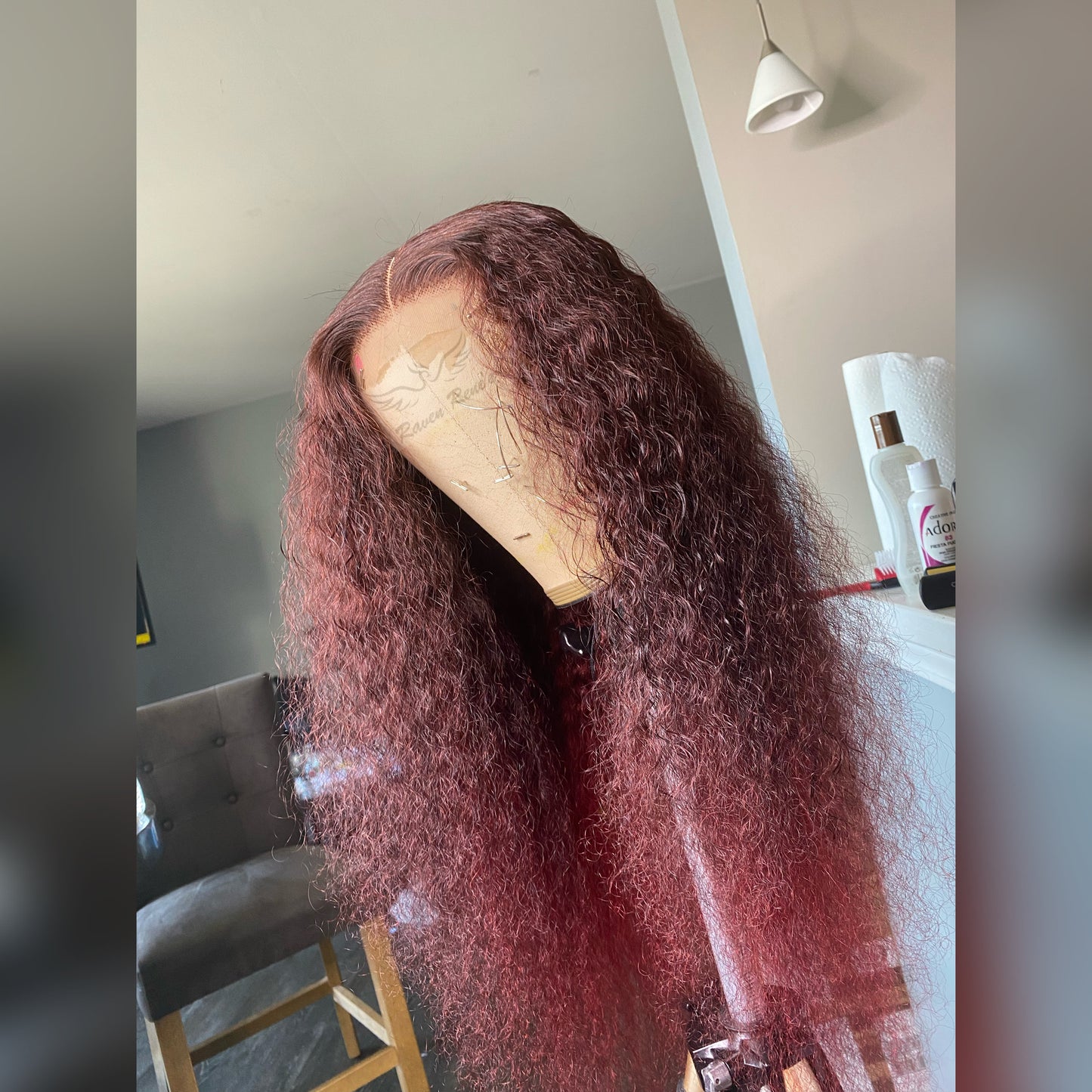 Red/Burgundy Deep Wave Unit