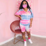 Tie Dye Short Set